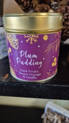 Plum pudding Candle