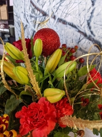 Christmas Floral Box